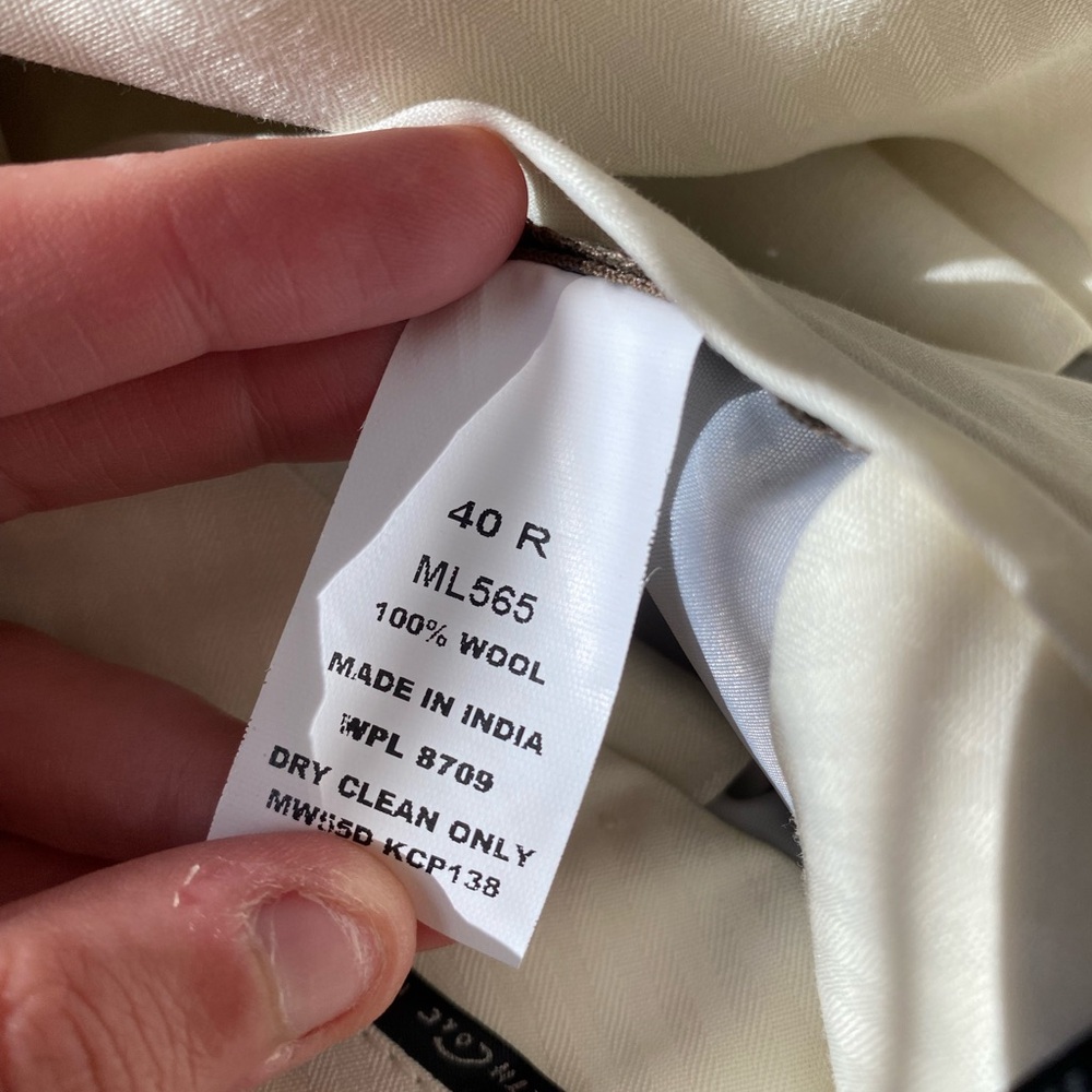 Kenneth Cole Men's Dress Pants Size 40 Regular - Picture 3 of 4